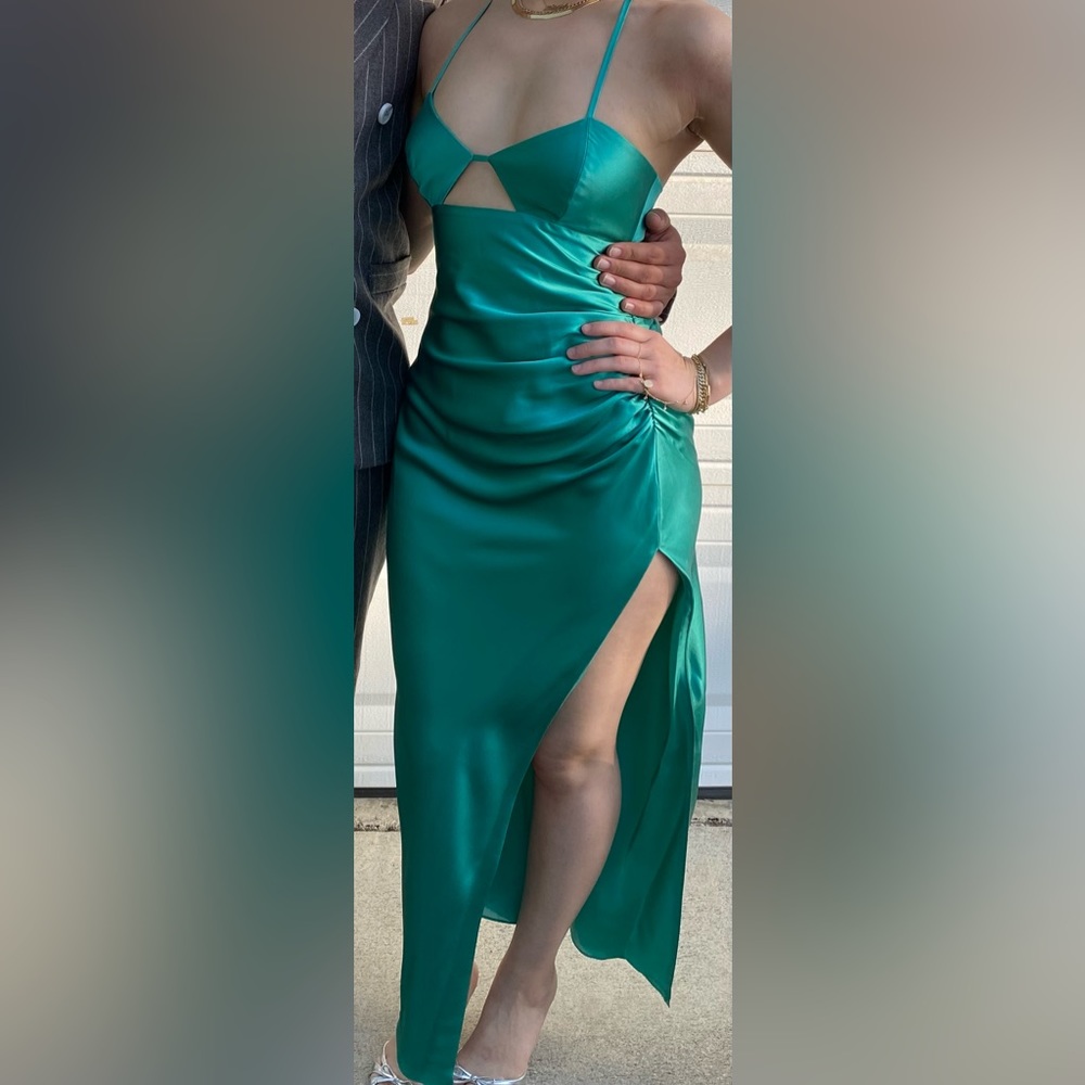 THE SEI - SILK SATIN CUT OUT GOWN